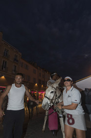 02 10 2014, Saint-Tropez (FRA,83), Voiles de Saint-Tropez 2014, Day 4, défilé des équipages   crew parade