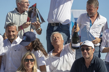 06 10 2019, Saint-Tropez (FRA,83), Les Voiles de Saint-Tropez 2019, day 7, prizegiving