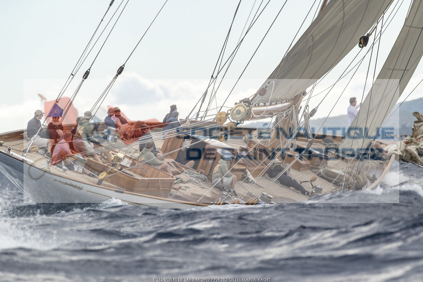 25 09 2022, Saint-Tropez (FRA, 83), Les Voiles de Saint-Tropez 2022, Arrivée des bateaux et de la Coupe d'Automne du Yacht Club de France, Cambria 25 09 2022, Saint-Tropez (FRA, 83), Les Voiles de Saint-Tropez 2022, Arrivée des bateaux et de la Coupe d'Automne du Yacht Club de France, Cambria