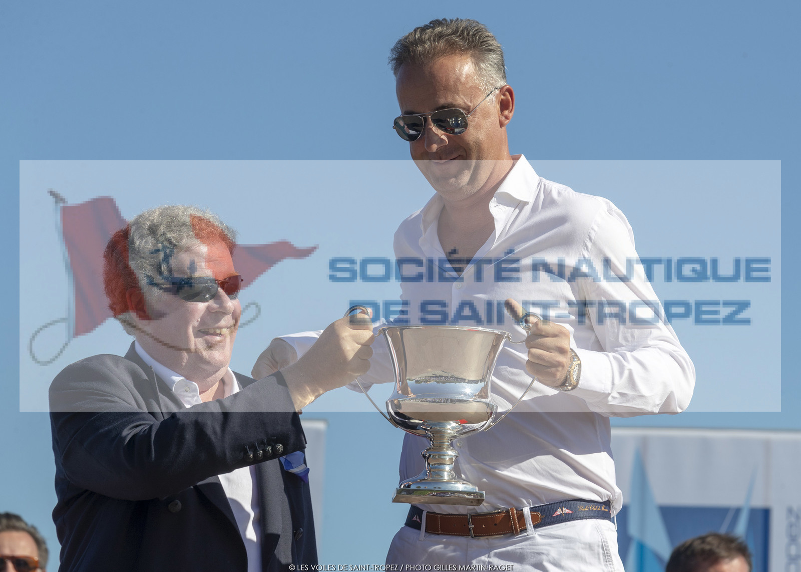 06 10 2019, Saint-Tropez (FRA,83), Les Voiles de Saint-Tropez 2019, day 7, prizegiving 06 10 2019, Saint-Tropez (FRA,83), Les Voiles de Saint-Tropez 2019, day 7, prizegiving