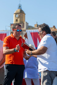 08 10 2023, Saint-Tropez (FRA,83), Les Voiles de Saint-Tropez 2023, Prizegiving classics and moderns