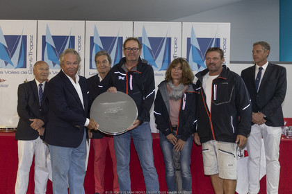 7 10 2018 Saint-Tropez (FRA,83), LEs Voiles de Saint-Tropez 2018, jour 8, prize giving