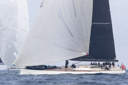 01 10 2017, Saint-Tropez (FRA,83), Les Voiles de Saint-Tropez 2017, Entrainements libres et arrivée de la Coupe du Yacht Club de France