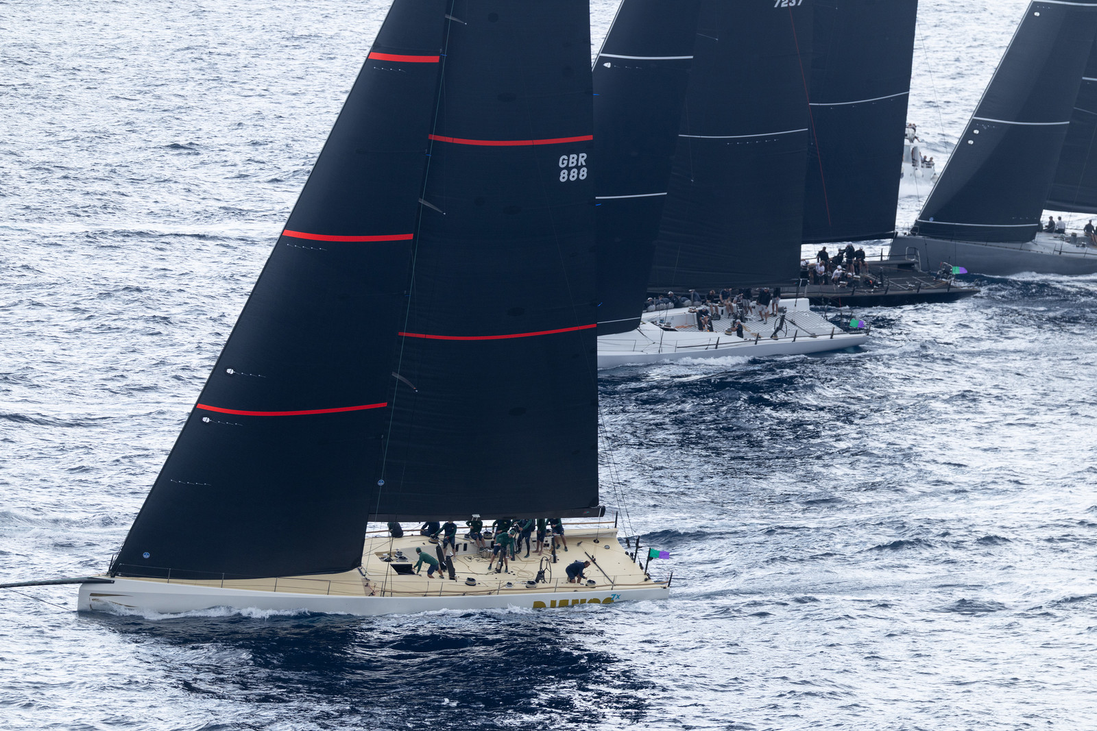 02 10 2025, Saint-Tropez (FRA) Les Voiles de Saint-Tropez 2025, Race Day 4