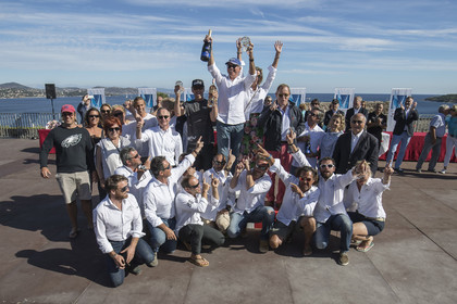 06 10 2017, Saint-Tropez (FRA,83), Les Voiles de Saint-Tropez 2017, jour , Remise des prix