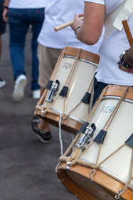 05 10 2023, Saint-Tropez (FRA,83), Les Voiles de Saint-Tropez 2023, Race Day 5, Défilé des minots de St Tropez