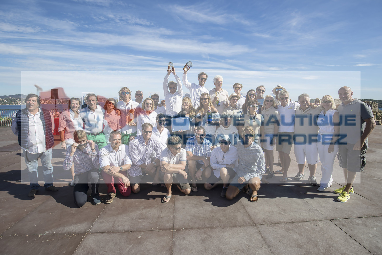 06 10 2017, Saint-Tropez (FRA,83), Les Voiles de Saint-Tropez 2017, jour , Remise des prix