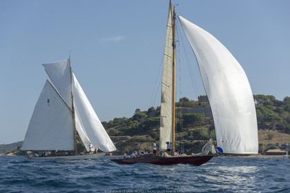30 09 2018, Saint-Tropez (FRA, 83), Les Voiles de Saint-Tropez 2018, arrivée de Cannes-Saint-Tropez, Coupe du Yacht Club de France