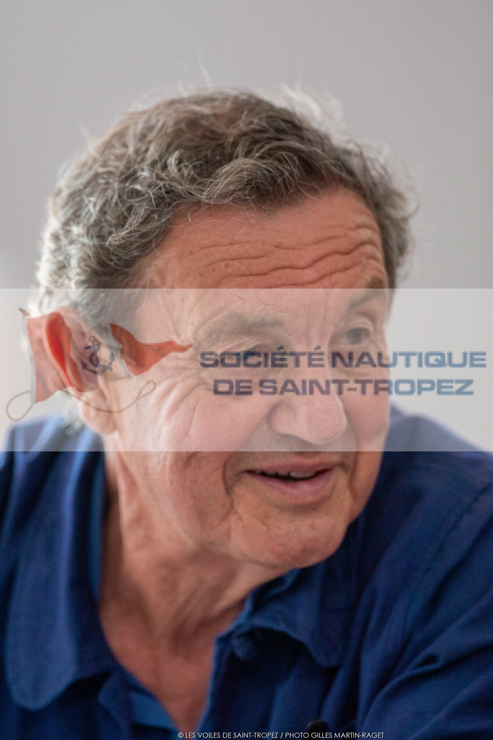 26 09 2021, Saint-Tropez (FRA,83, Voiles de Saint-Tropez 2021, inauguration du village, Patrice de Colmont, fondateur de la Nioulargue 26 09 2021, Saint-Tropez (FRA,83, Voiles de Saint-Tropez 2021, inauguration du village, Patrice de Colmont, fondateur de la Nioulargue