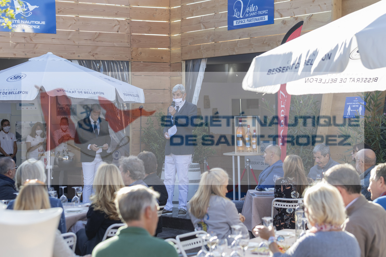 26 09 2020, Saint-Tropez (FRA,83), Les Voiles de Saint-Tropez 2020, Day 1, Village opening 26 09 2020, Saint-Tropez (FRA,83), Les Voiles de Saint-Tropez 2020, Day 1, Village opening