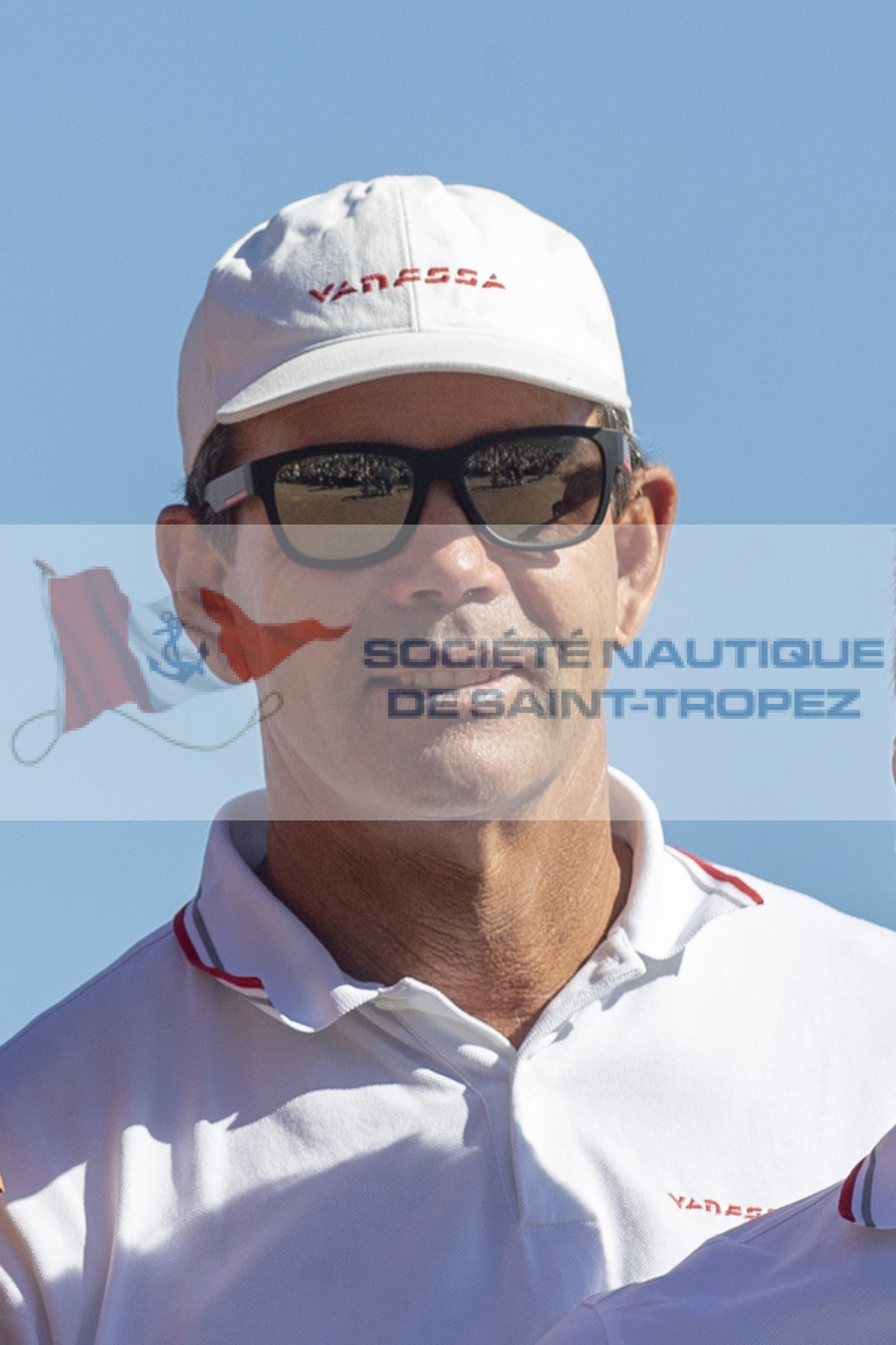 06 10 2019, Saint-Tropez (FRA,83), Les Voiles de Saint-Tropez 2019, day 7, prizegiving, Torben Grael 06 10 2019, Saint-Tropez (FRA,83), Les Voiles de Saint-Tropez 2019, day 7, prizegiving, Torben Grael