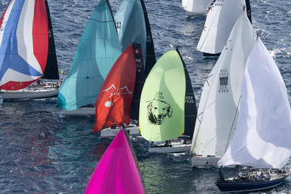 04 10 2025, Saint-Tropez (FRA), Les VoIles de Saint-Tropez 2025, Race Day 6