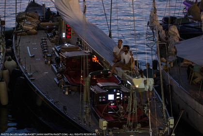 29 09 2016, Saint-Tropez (FRA,83), Voiles de Saint-Tropez 2016, Challenge Day, Crew parade