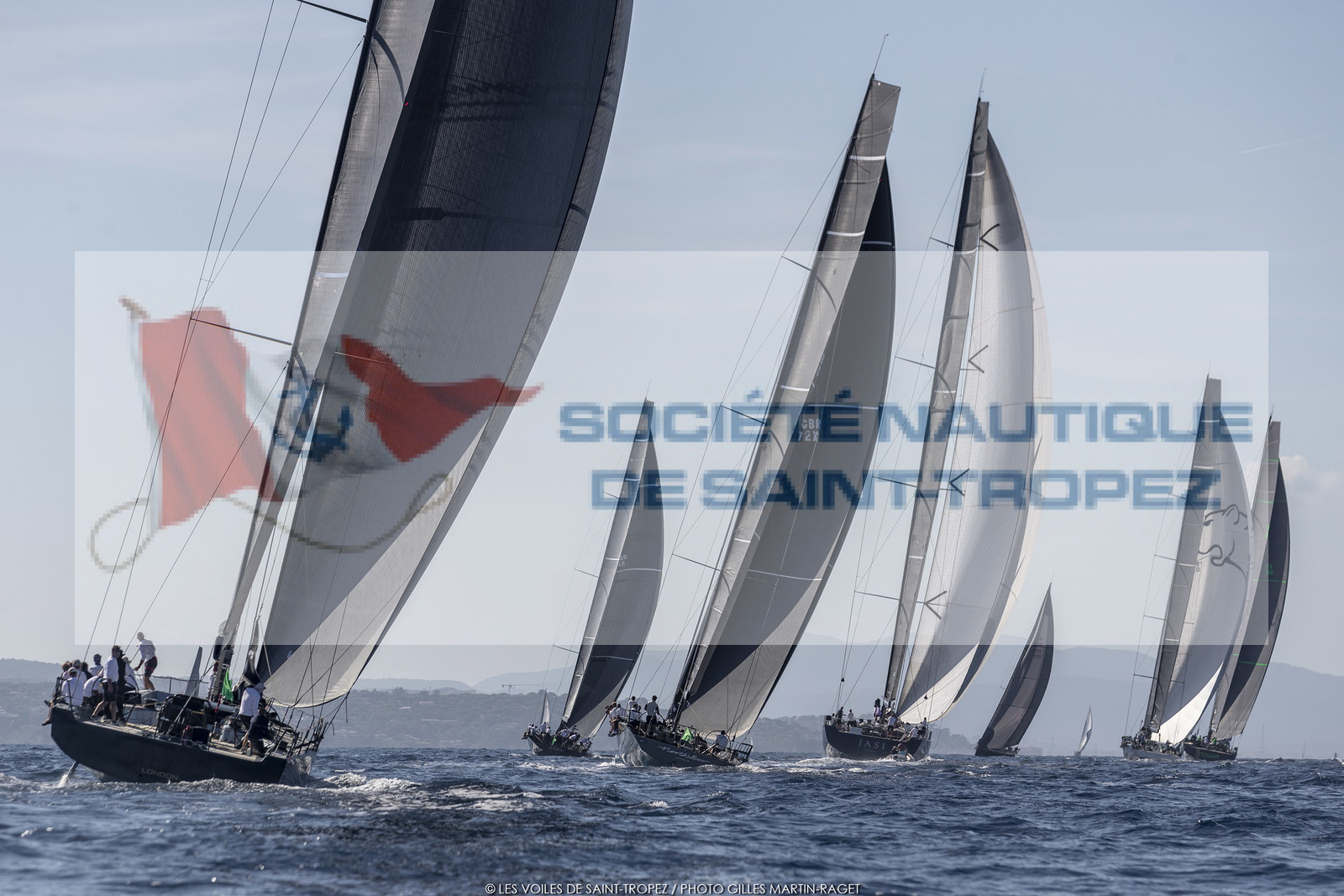 04 10 2022, Saint-Tropez (FRA,83), Voiles de Saint-Tropez 2022, Semaine 2 réservée aux maxis,  race 1