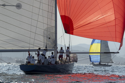 30 09 2018, Saint-Tropez (FRA, 83), Les Voiles de Saint-Tropez 2018, arrivée de Cannes-Saint-Tropez, Coupe du Yacht Club de France