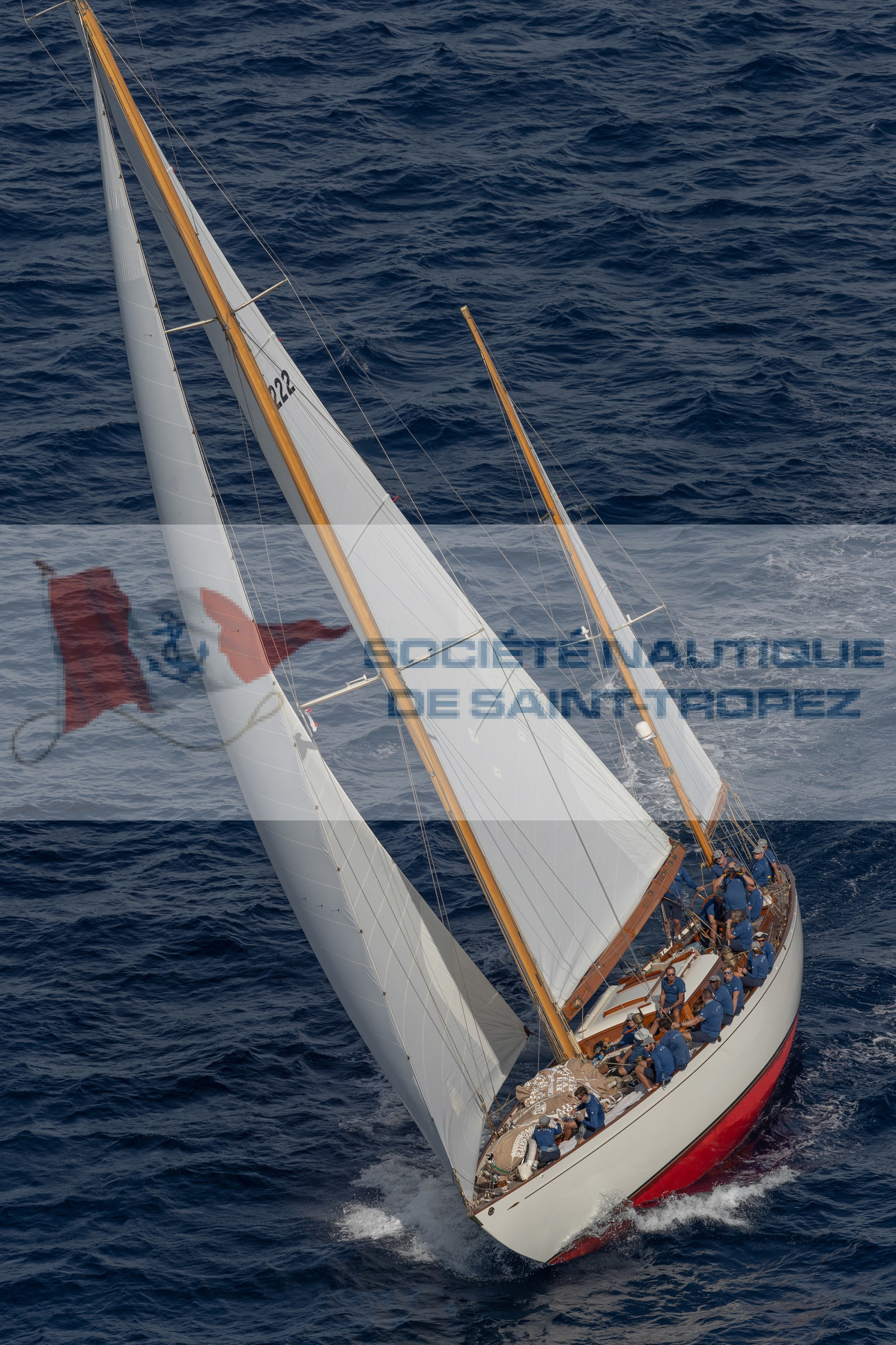 03 10 2023, Saint-Tropez (FRA,83), Les Voiles de Saint-Tropez 2023, Race Day 3, Trophée Rolex, Baruna 03 10 2023, Saint-Tropez (FRA,83), Les Voiles de Saint-Tropez 2023, Race Day 3, Trophée Rolex, Baruna