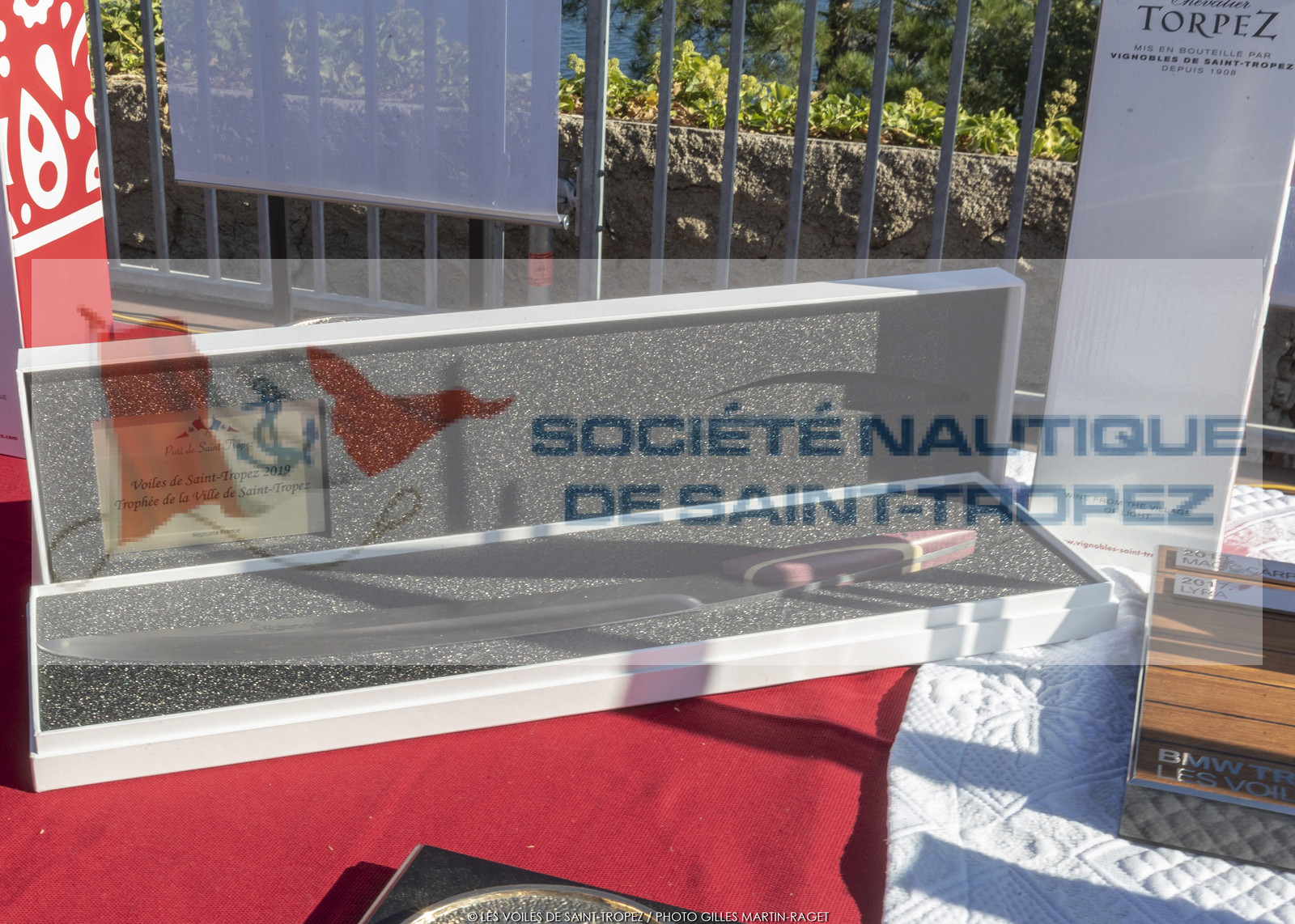 06 10 2019, Saint-Tropez (FRA,83), Les Voiles de Saint-Tropez 2019, day 7, prizegiving 06 10 2019, Saint-Tropez (FRA,83), Les Voiles de Saint-Tropez 2019, day 7, prizegiving