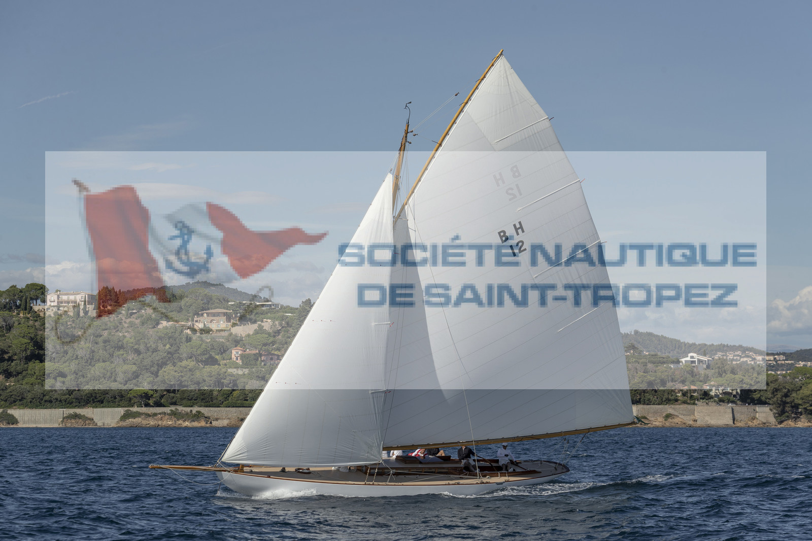 26 09 2020, Saint-Tropez (FRA,83), Les Voiles de Saint-Tropez 2020, Day 1, Training, Finish Yacht Club de France Cup Cannes - Saint-Tropez