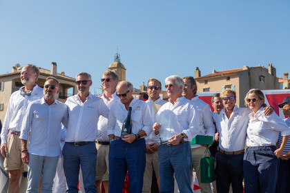08 10 2023, Saint-Tropez (FRA,83), Les Voiles de Saint-Tropez 2023, Prizegiving classics and moderns