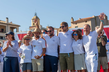 08 10 2023, Saint-Tropez (FRA,83), Les Voiles de Saint-Tropez 2023, Prizegiving classics and moderns