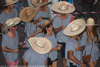 29 09 2016, Saint-Tropez (FRA,83), Voiles de Saint-Tropez 2016, Challenge Day, Crew parade