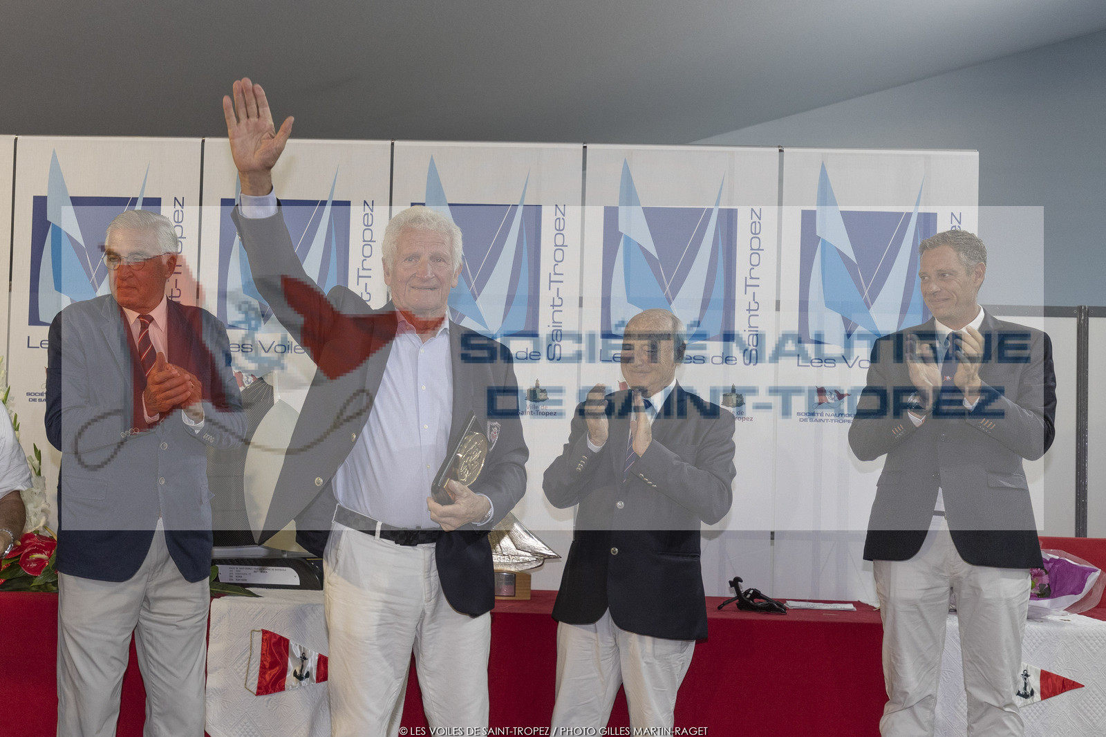 7 10 2018 Saint-Tropez (FRA,83), LEs Voiles de Saint-Tropez 2018, jour 8, prize giving