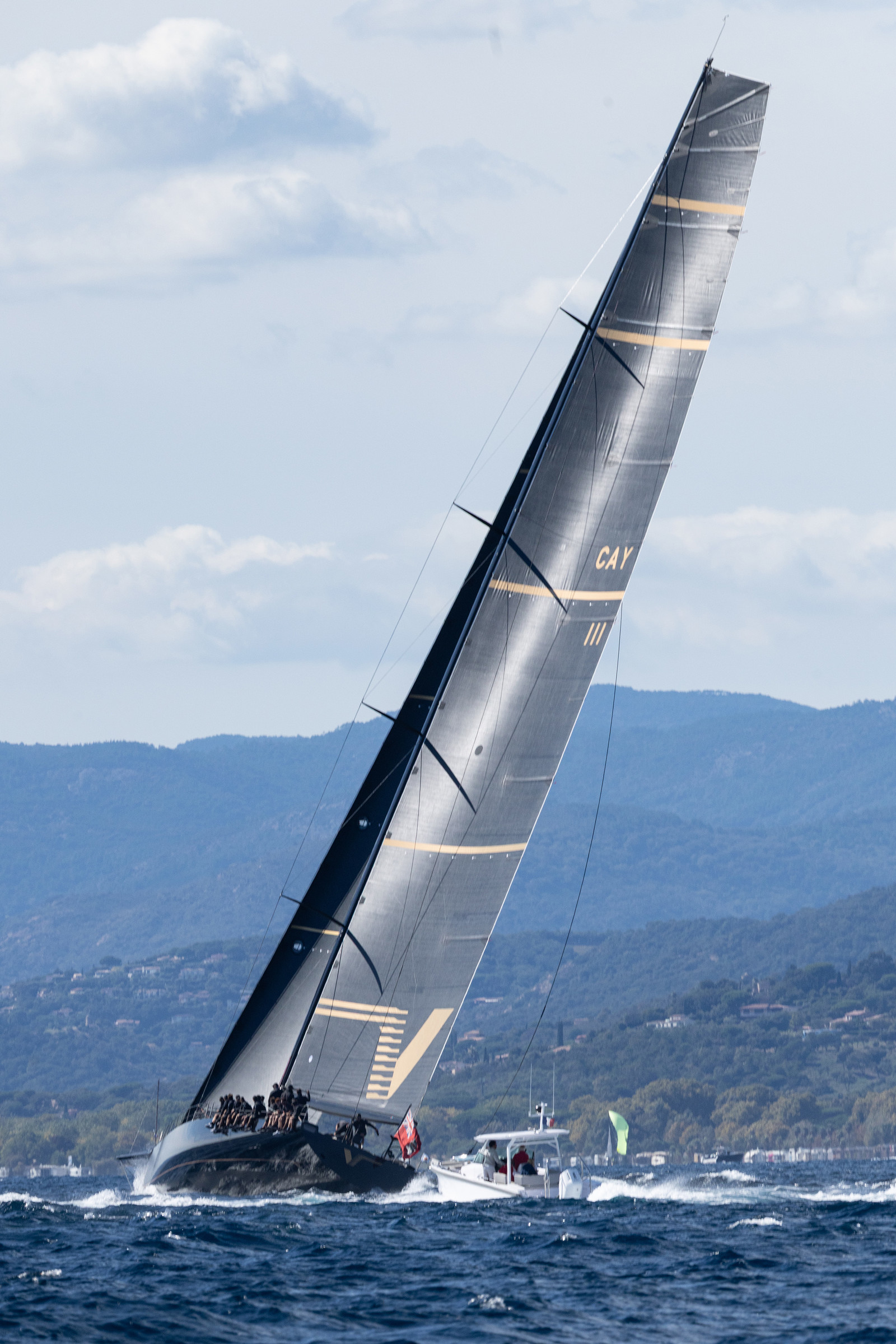 27 09 2025, Saint-Tropez (FRA), Voiles de Saint-Tropez 2025, Trainings, V 27 09 2025, Saint-Tropez (FRA), Voiles de Saint-Tropez 2025, Trainings, V