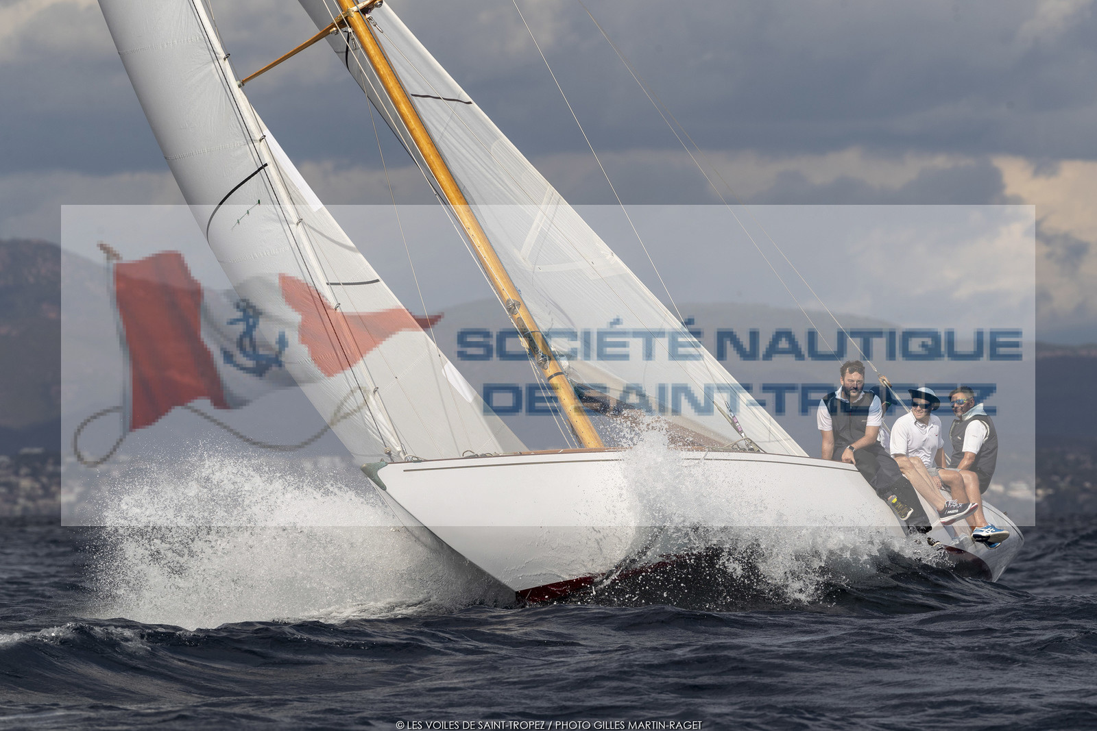 25 09 2022, Saint-Tropez (FRA, 83), Les Voiles de Saint-Tropez 2022, Arrivée des bateaux et de la Coupe d'Automne du Yacht Club de France 25 09 2022, Saint-Tropez (FRA, 83), Les Voiles de Saint-Tropez 2022, Arrivée des bateaux et de la Coupe d'Automne du Yacht Club de France