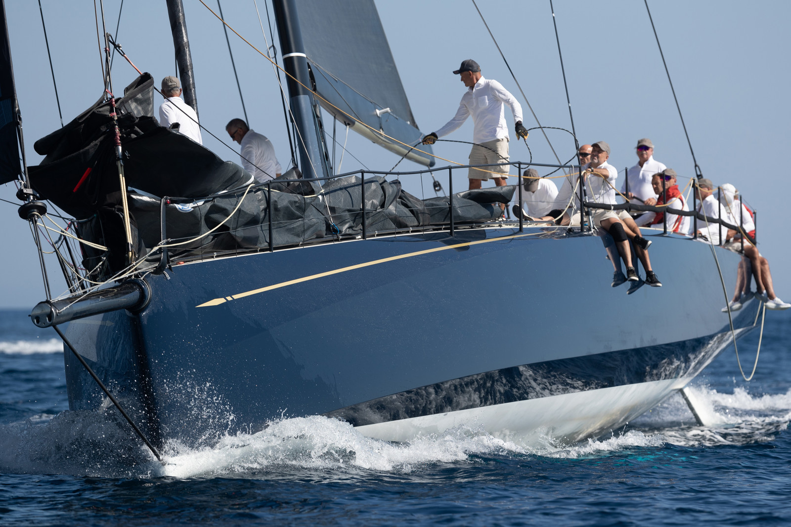 29 09 2023, Saint-Tropez (FRA,83), Les Voiles de Saint-Tropez 2023, Trainings