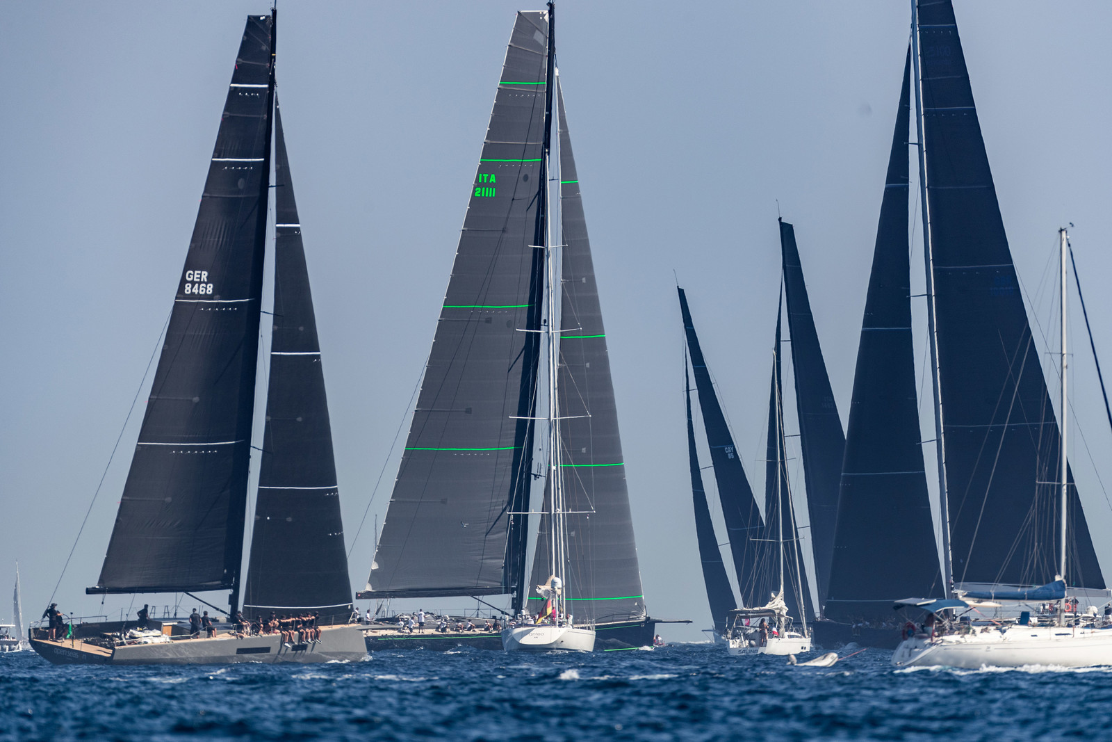 30 09 2023, Saint-Tropez (FRA,83), Les Voiles de Saint-Tropez 2023, Race day 1 for Maxi Yachts 30 09 2023, Saint-Tropez (FRA,83), Les Voiles de Saint-Tropez 2023, Race day 1 for Maxi Yachts