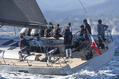 26 09 2020, Saint-Tropez (FRA,83), Les Voiles de Saint-Tropez 2020, Day 1, Training, Finish Yacht Club de France Cup Cannes - Saint-Tropez
