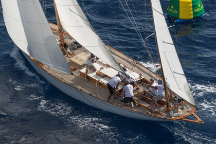 03 10 2023, Saint-Tropez (FRA,83), Les Voiles de Saint-Tropez 2023, Race Day 3, Trophée Rolex, Hermitage