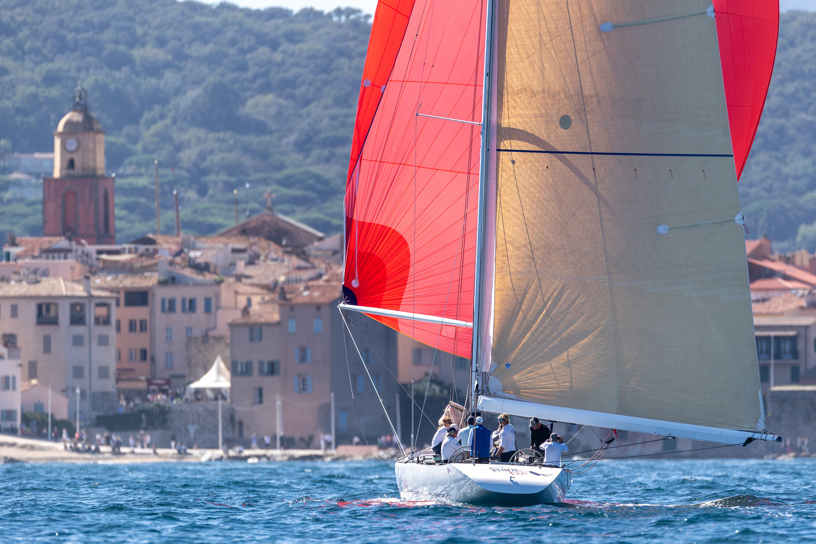 29 09 2024, Saint-Tropez (FRA), Les Voiles de Saint-Tropez 2024, Day 2, Trainings 29 09 2024, Saint-Tropez (FRA), Les Voiles de Saint-Tropez 2024, Day 2, Trainings