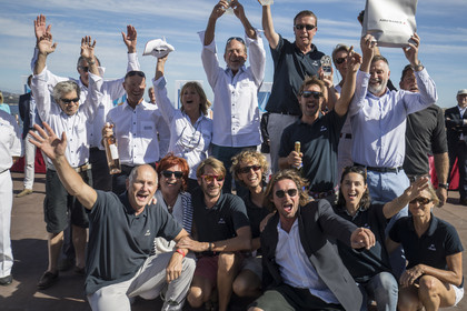 06 10 2017, Saint-Tropez (FRA,83), Les Voiles de Saint-Tropez 2017, jour , Remise des prix