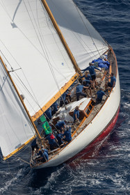 03 10 2023, Saint-Tropez (FRA,83), Les Voiles de Saint-Tropez 2023, Race Day 3, Trophée Rolex, Baruna
