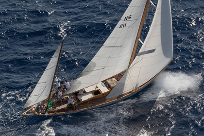 03 10 2023, Saint-Tropez (FRA,83), Les Voiles de Saint-Tropez 2023, Race Day 3, Trophée Rolex, Stormy Weather