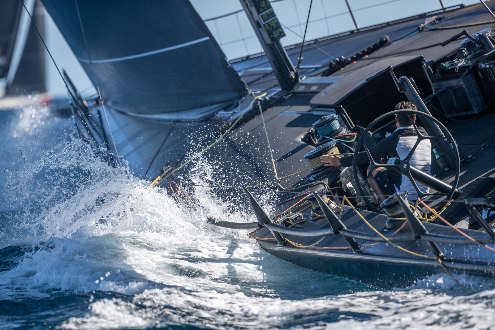 29 09 2024, Saint-Tropez (FRA), Les Voiles de Saint-Tropez 2024, Day 2, Trainings 29 09 2024, Saint-Tropez (FRA), Les Voiles de Saint-Tropez 2024, Day 2, Trainings