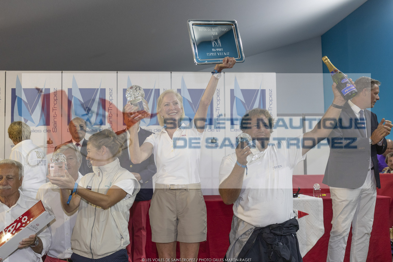 7 10 2018 Saint-Tropez (FRA,83), LEs Voiles de Saint-Tropez 2018, jour 8, prize giving