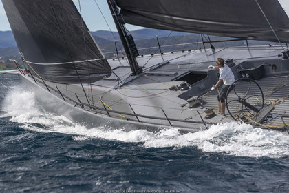 02 10 2022, Saint-Tropez (FRA,83), Voiles de Saint-Tropez 2022,  entraînement des maxis