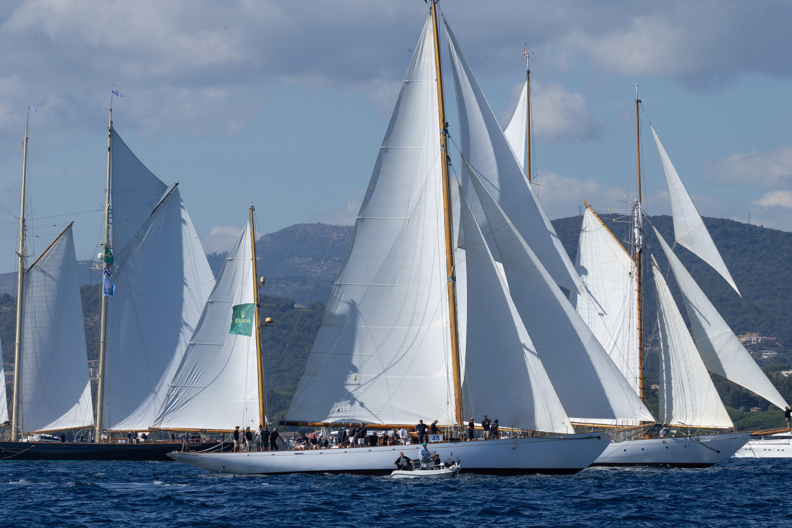 30 09 2025, Saint-Tropez (FRA), Les Voles de Saint-Tropez 2025, Race Day 2 30 09 2025, Saint-Tropez (FRA), Les Voles de Saint-Tropez 2025, Race Day 2