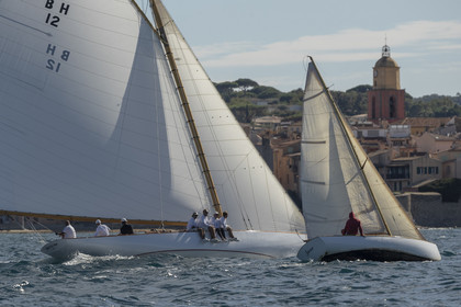 26 09 2020, Saint-Tropez (FRA,83), Les Voiles de Saint-Tropez 2020, Day 1, Training, Finish Yacht Club de France Cup Cannes - Saint-Tropez