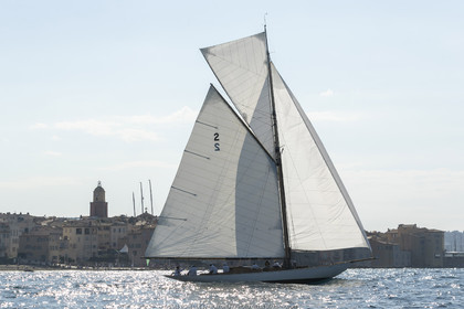 30 09 2018, Saint-Tropez (FRA, 83), Les Voiles de Saint-Tropez 2018, arrivée de Cannes-Saint-Tropez, Coupe du Yacht Club de France