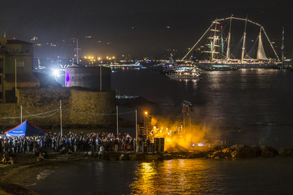 02 10 2014, Saint-Tropez (FRA,83), Voiles de Saint-Tropez 2014, Day 6, Fête des équipages   Crew party