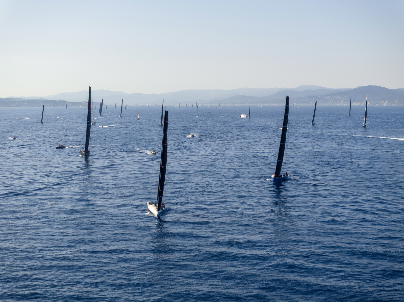 30 09 2023, Saint-Tropez (FRA,83), Les Voiles de Saint-Tropez 2023, Race day 1 for Maxi Yachts 30 09 2023, Saint-Tropez (FRA,83), Les Voiles de Saint-Tropez 2023, Race day 1 for Maxi Yachts