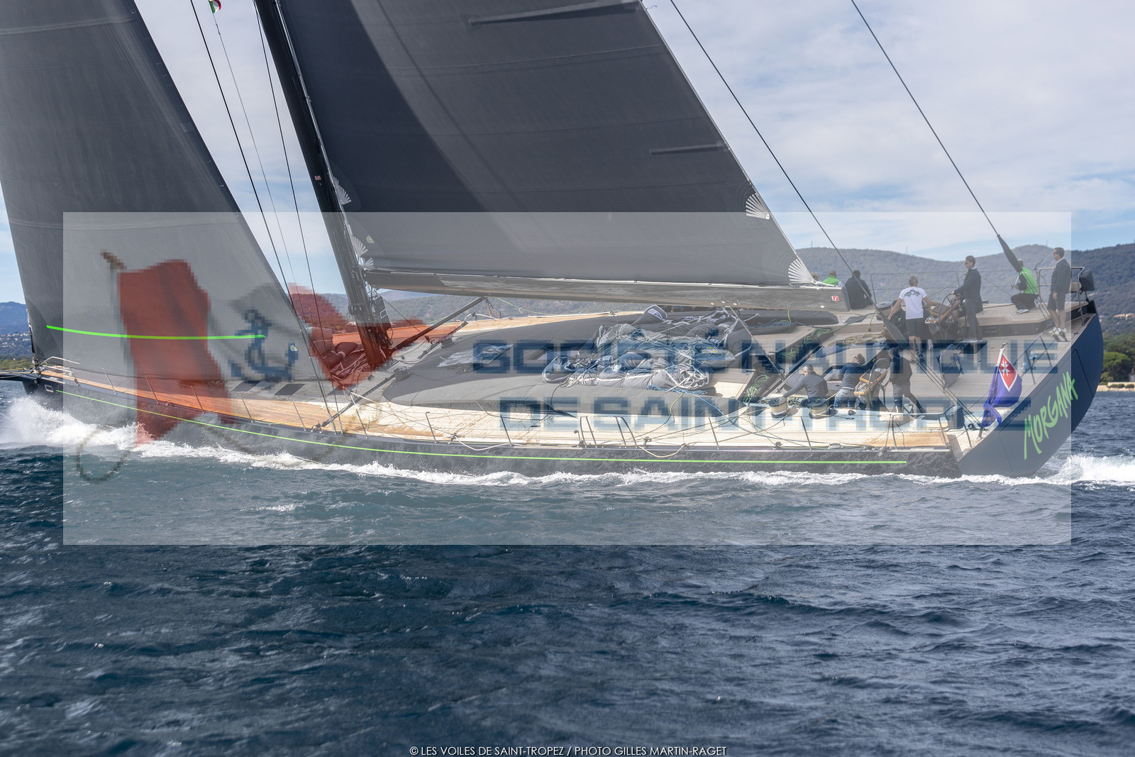 02 10 2022, Saint-Tropez (FRA,83), Voiles de Saint-Tropez 2022,  entraînement des maxis 02 10 2022, Saint-Tropez (FRA,83), Voiles de Saint-Tropez 2022,  entraînement des maxis