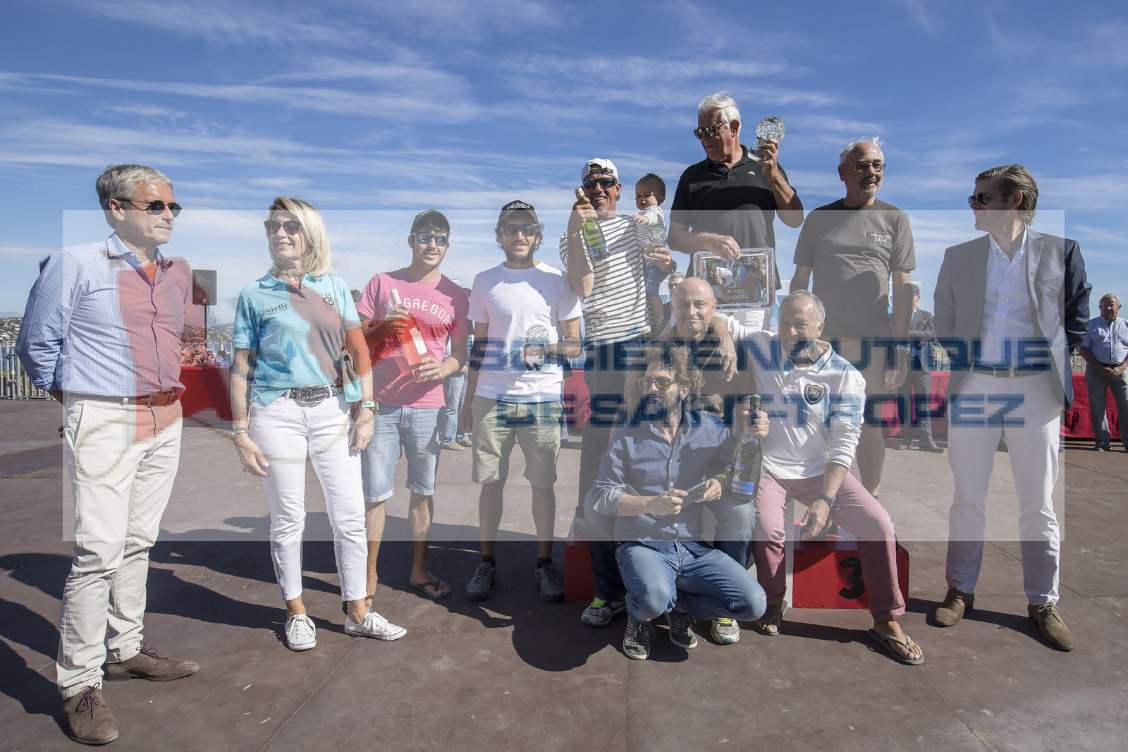 06 10 2017, Saint-Tropez (FRA,83), Les Voiles de Saint-Tropez 2017, jour , Remise des prix 06 10 2017, Saint-Tropez (FRA,83), Les Voiles de Saint-Tropez 2017, jour , Remise des prix