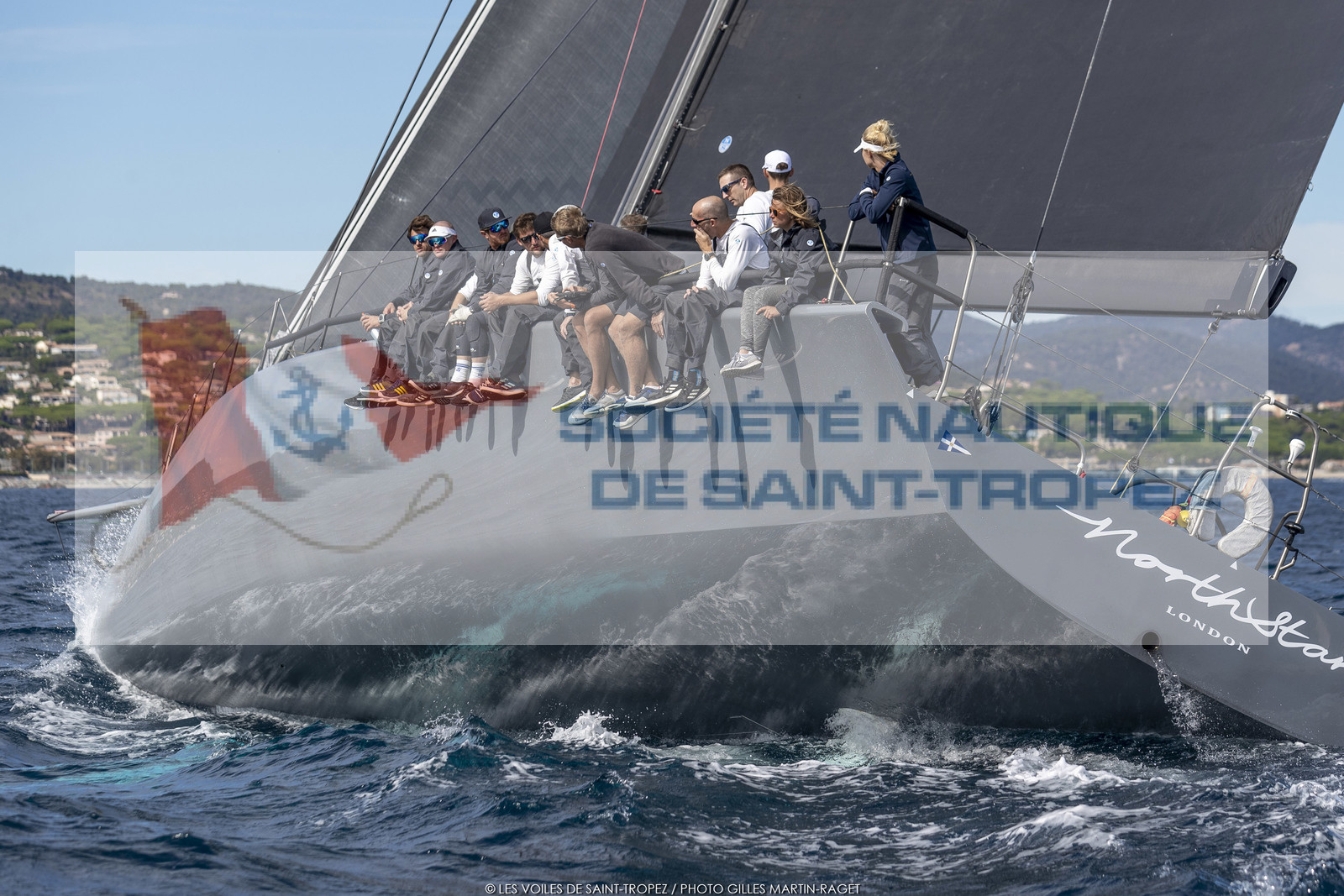 02 10 2022, Saint-Tropez (FRA,83), Voiles de Saint-Tropez 2022,  entraînement des maxis