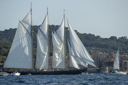 30 09 2018, Saint-Tropez (FRA, 83), Les Voiles de Saint-Tropez 2018, arrivée de Cannes-Saint-Tropez, Coupe du Yacht Club de France